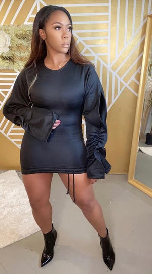 Black sweater dress discount women